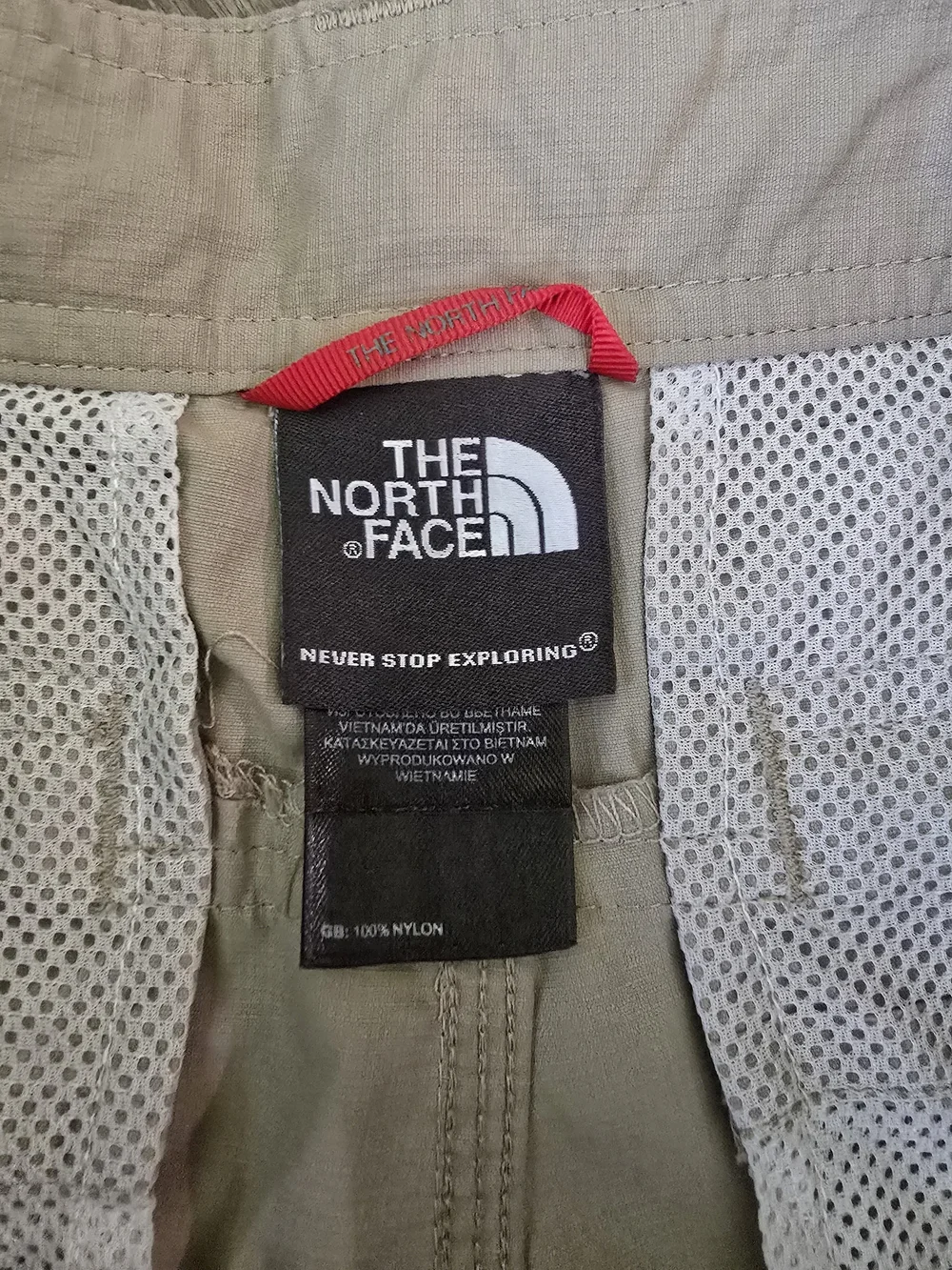 The North Face Men's Convertible Pants in Light Gray Size 32